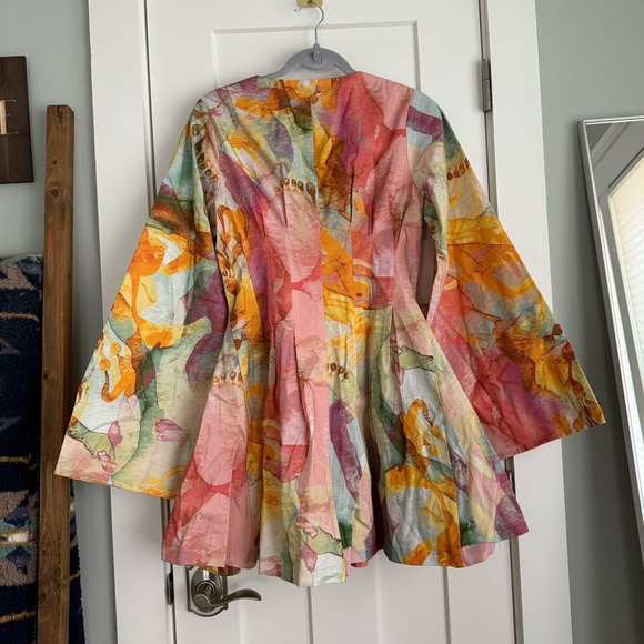 Andrea Iyamah Pana Printed Corset Romper Multicolor NEW with tags - Picture 5 of 9